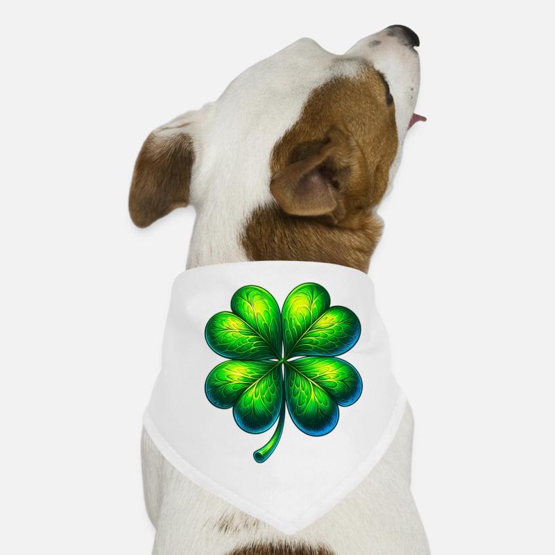 Four-leaf clover Dog Bandana
