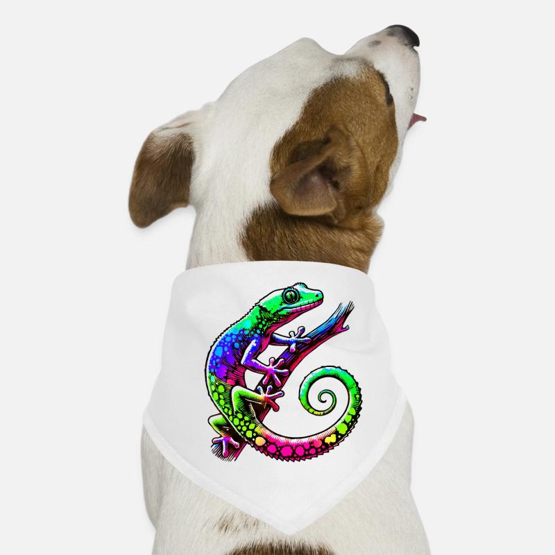 Gecko Dog Bandana