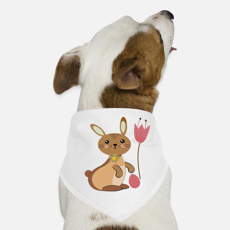 Lapin de Pâques Bandana pour chien
