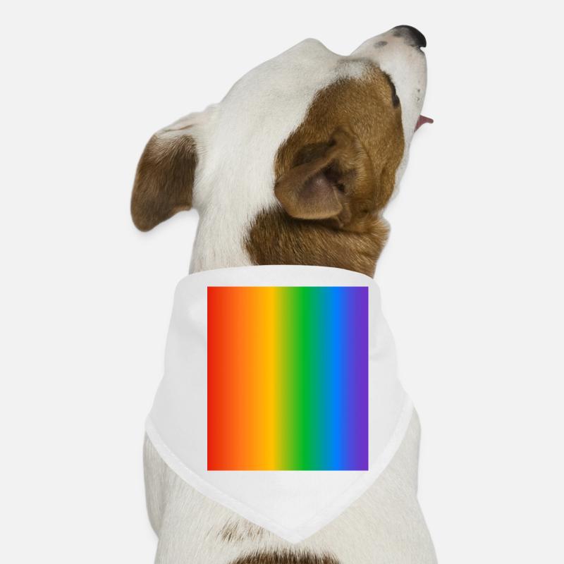 Rainbow Gradients Colours Dog Bandana