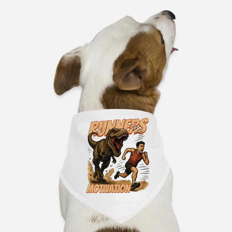 Alles eine Frage der "Runners" Motivation Hunde-Bandana