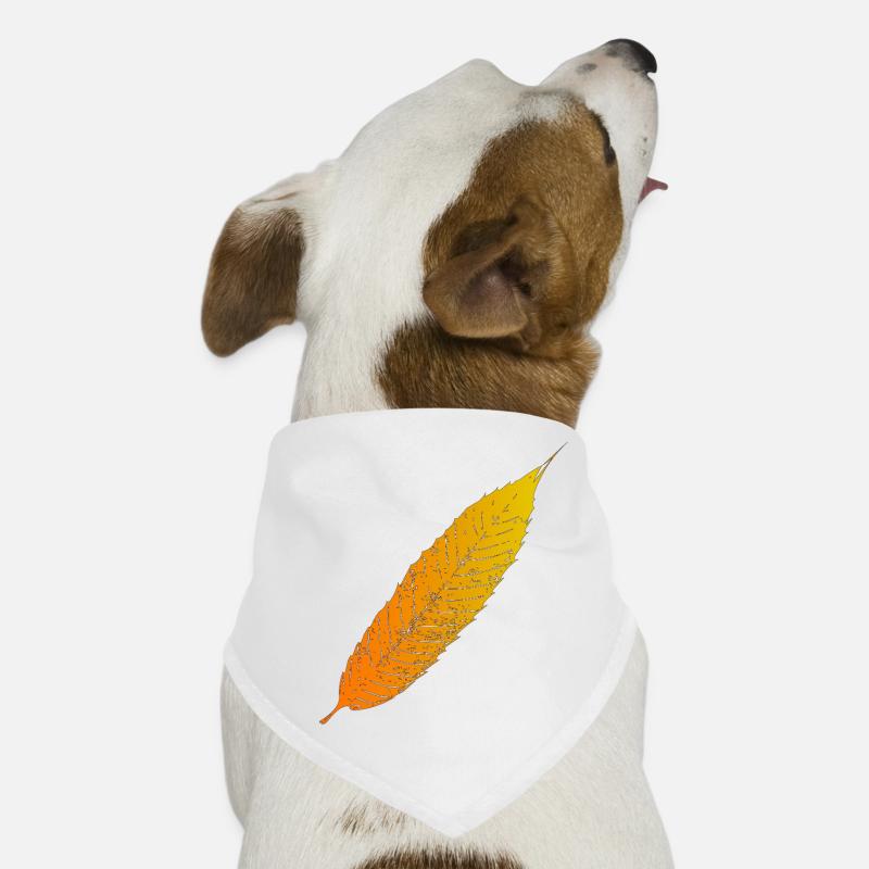 Autumn Leaf Gradient Dog Bandana