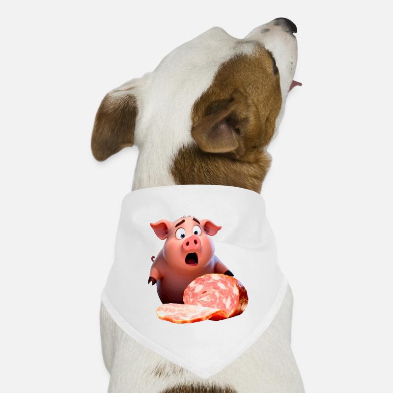 Distraught Pig Dog Bandana