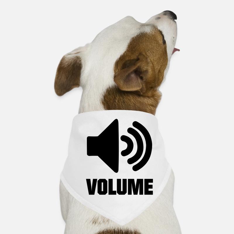 Bouton de volume Bandana pour chien