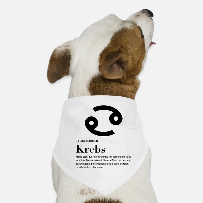 Sternzeichen Krebs Hunde-Bandana