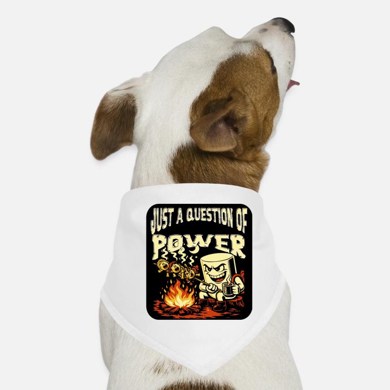 Rôti au feu de camp Bandana pour chien