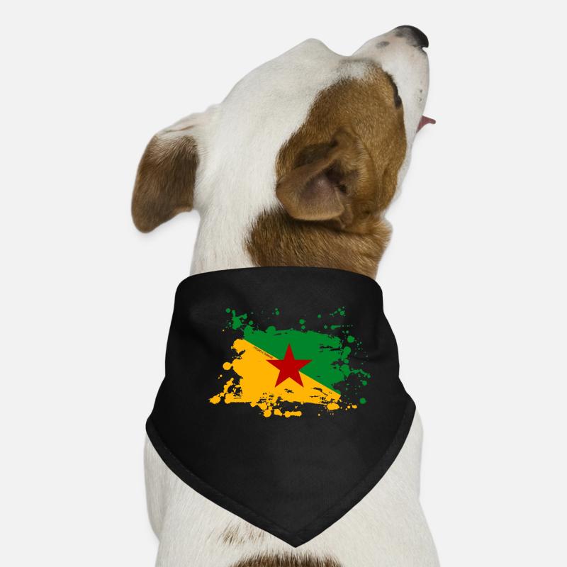 Guyane française Bandana pour chien