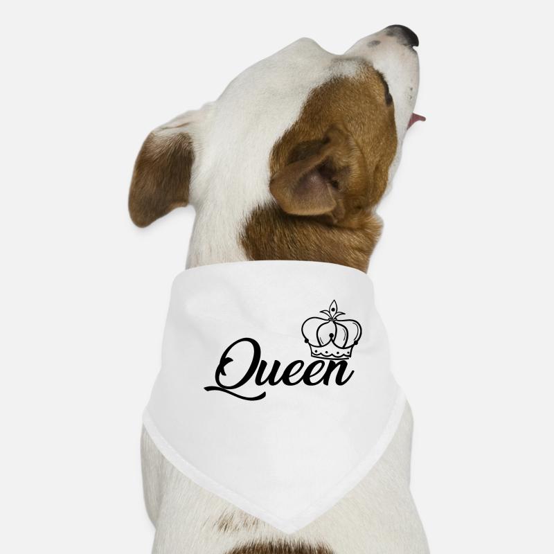 Queen, queen, crown, crown Dog Bandana