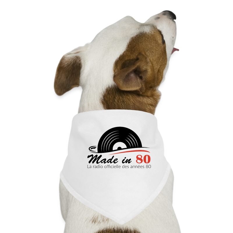 Made in 80 - Bandana pour chien