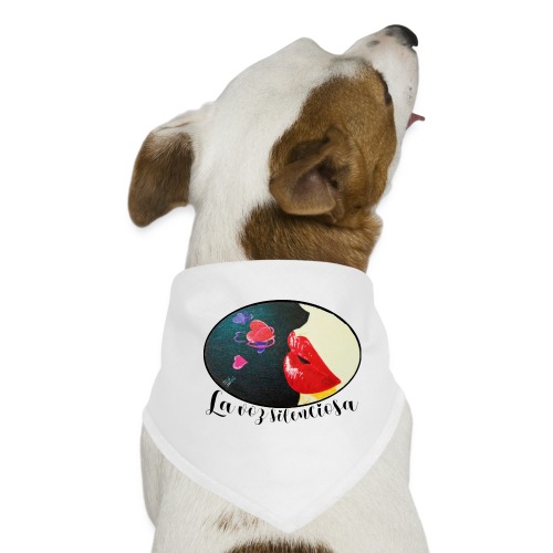 La Voz Silenciosa - Besos - Pañuelo bandana para perro