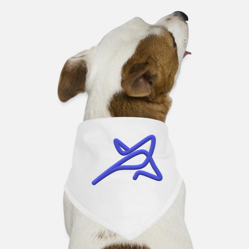 Gekritzel Hunde-Bandana