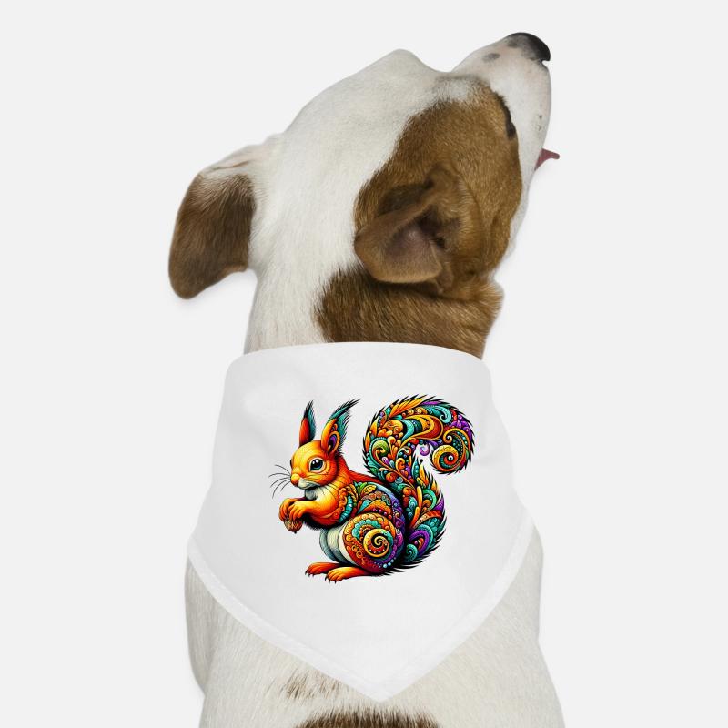 Écureuil Bandana pour chien