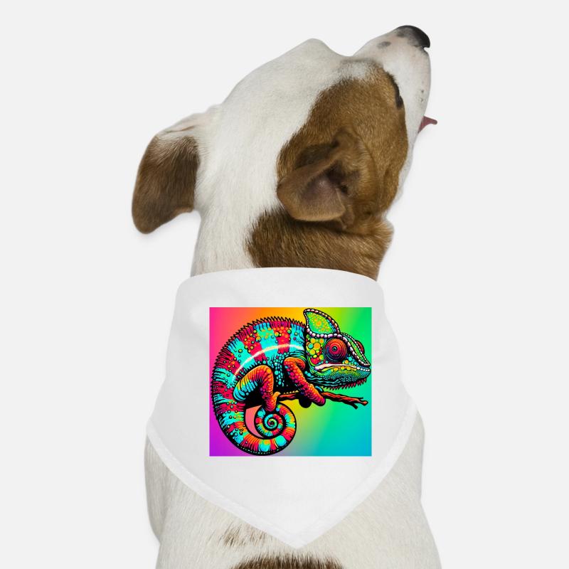 Chamäleon Hunde-Bandana