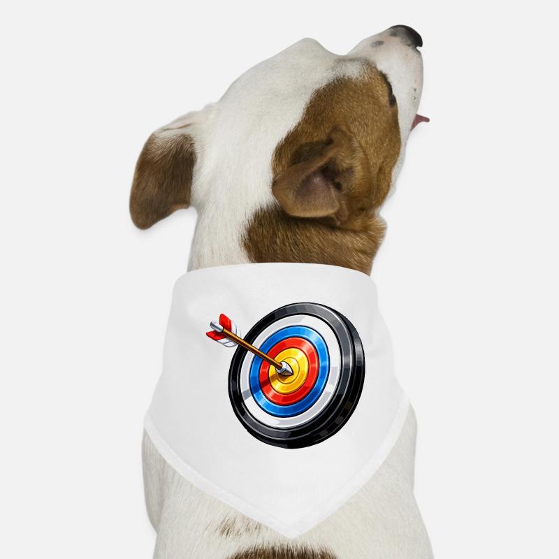 Explosion de cible en cible en plein centre Bandana pour chien