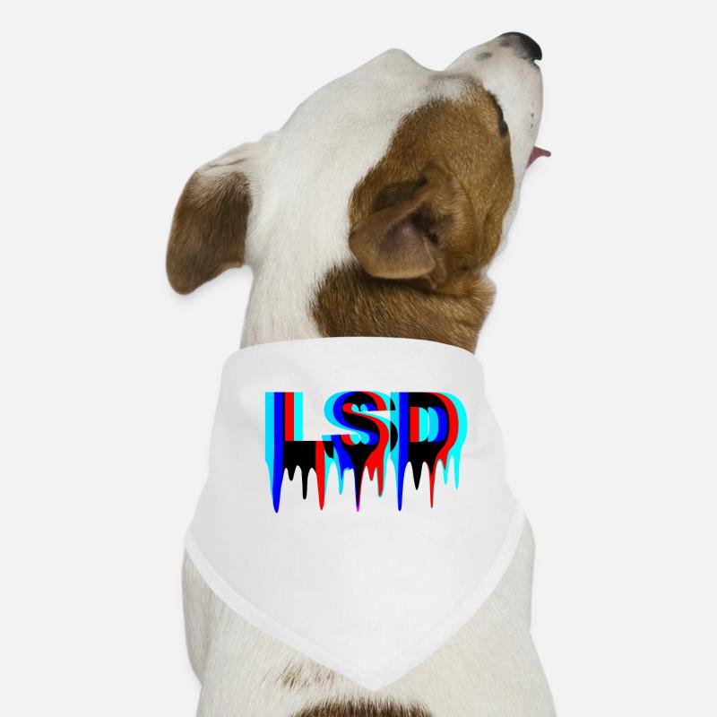 lsd trip acid Bandana pour chien