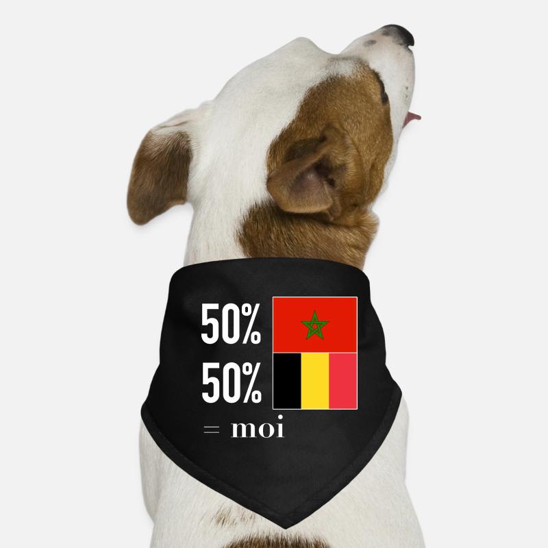 Half Belgian / half Moroccan Dog Bandana