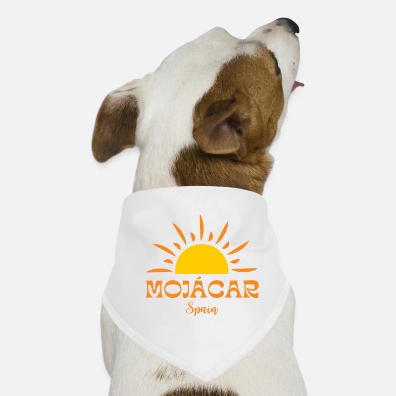 MOJÁCAR Spain Sun Motif Dog Bandana
