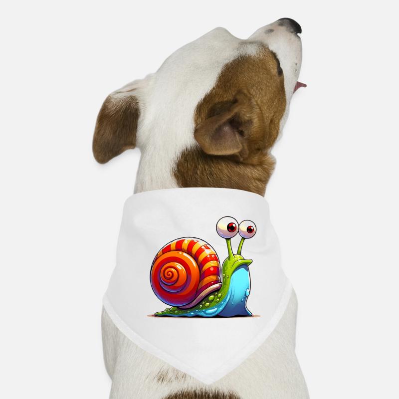 Snail Dog Bandana