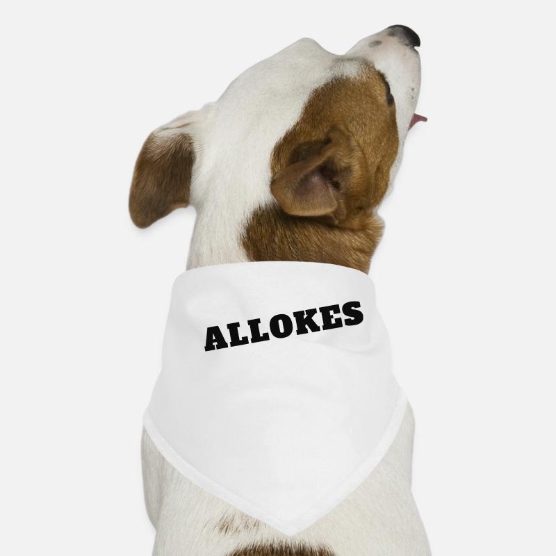 ALLOKES Hunde-Bandana