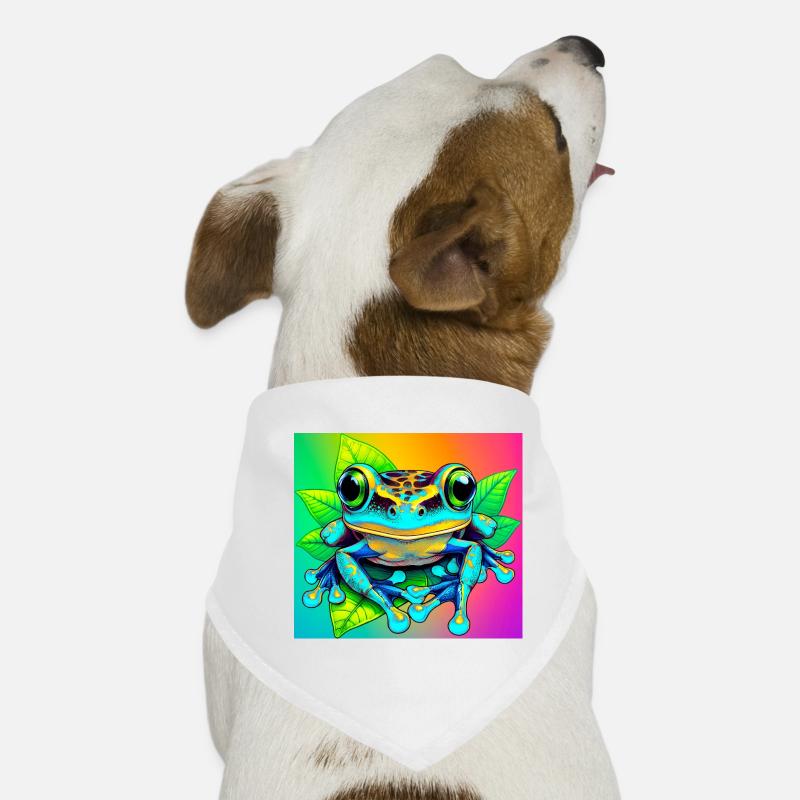 grenouille Bandana pour chien