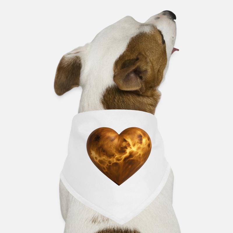 VENUS LOVER – Frieden & Liebe Hunde-Bandana