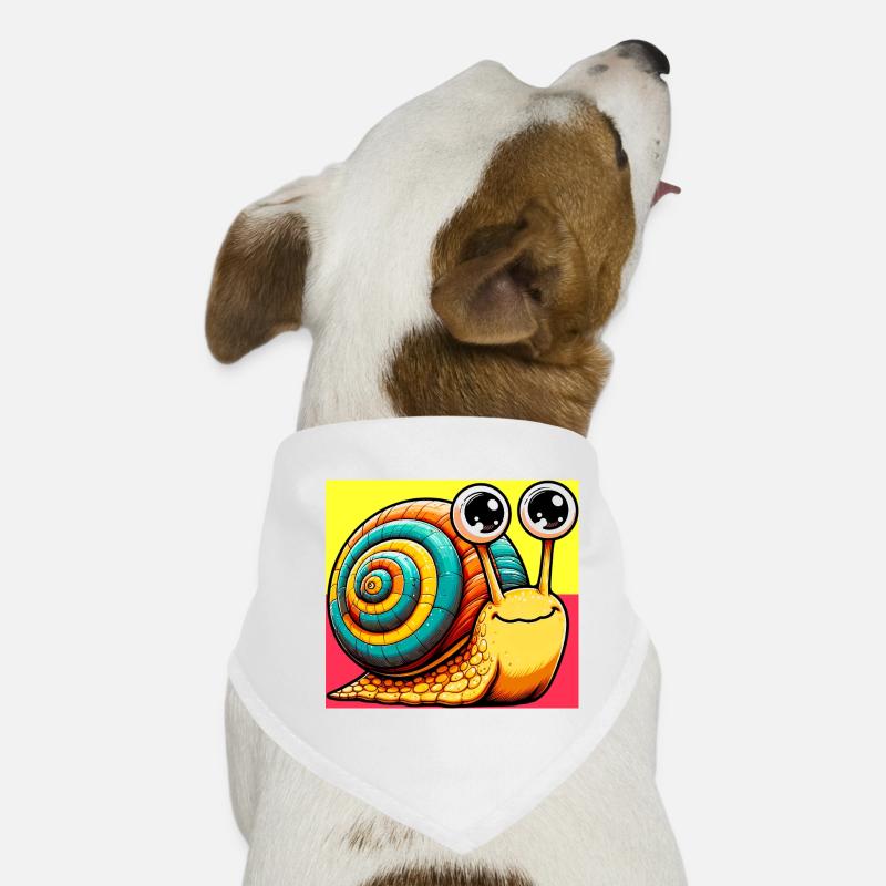 Escargot Bandana pour chien