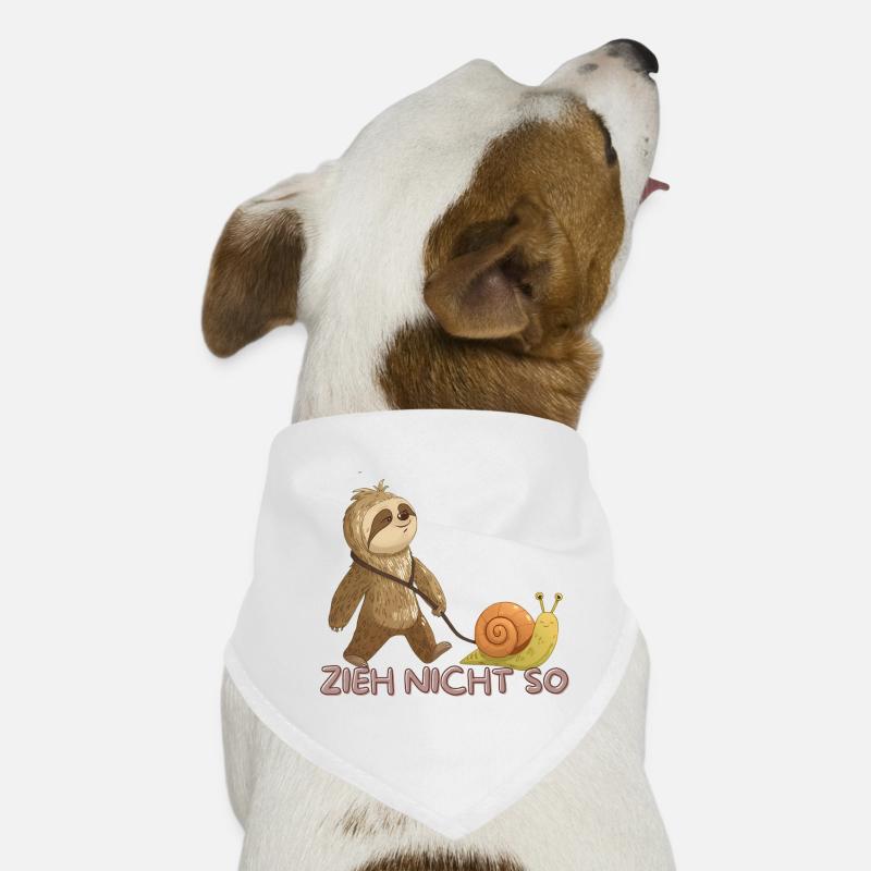 Zieh Nicht So – Langsame Freundschaft Hunde-Bandana