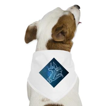 Seth Blauer Himmel - Hunde-Bandana - Weiß - Vorne