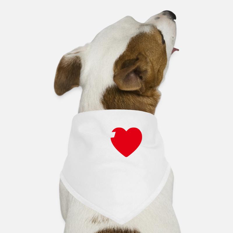 Ich liebe Bubble Tea Hunde-Bandana