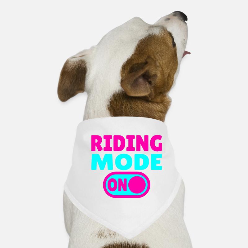 Riding Mode ON – Equestrian Sport Dog Bandana