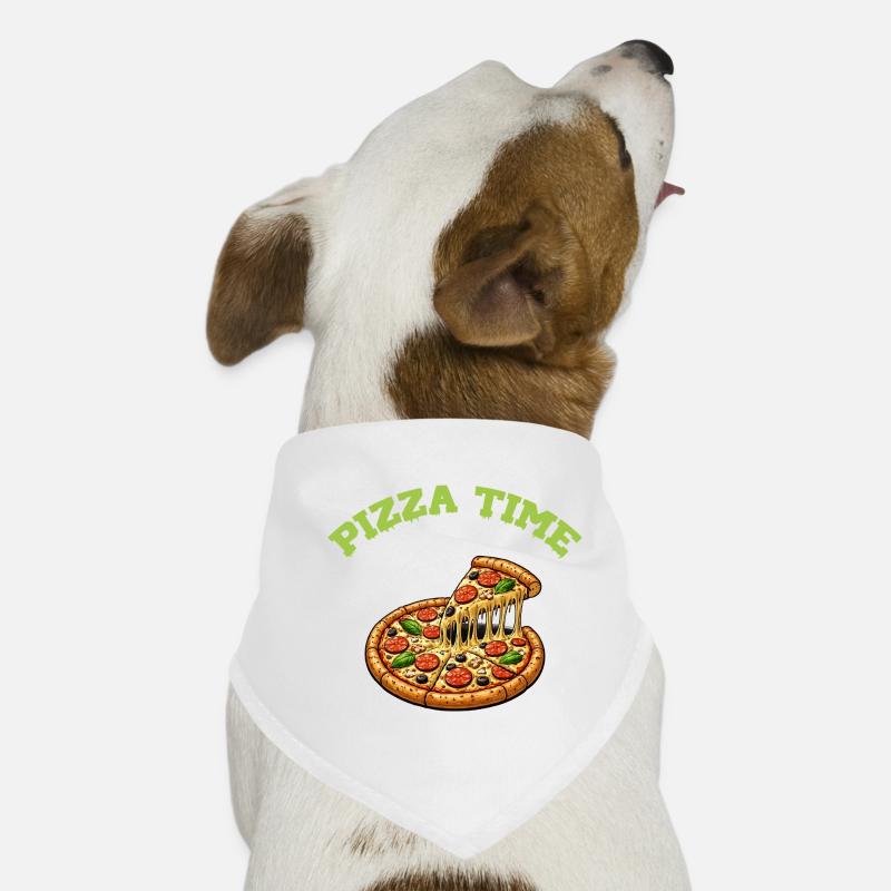 Pizza Time Bandana pour chien