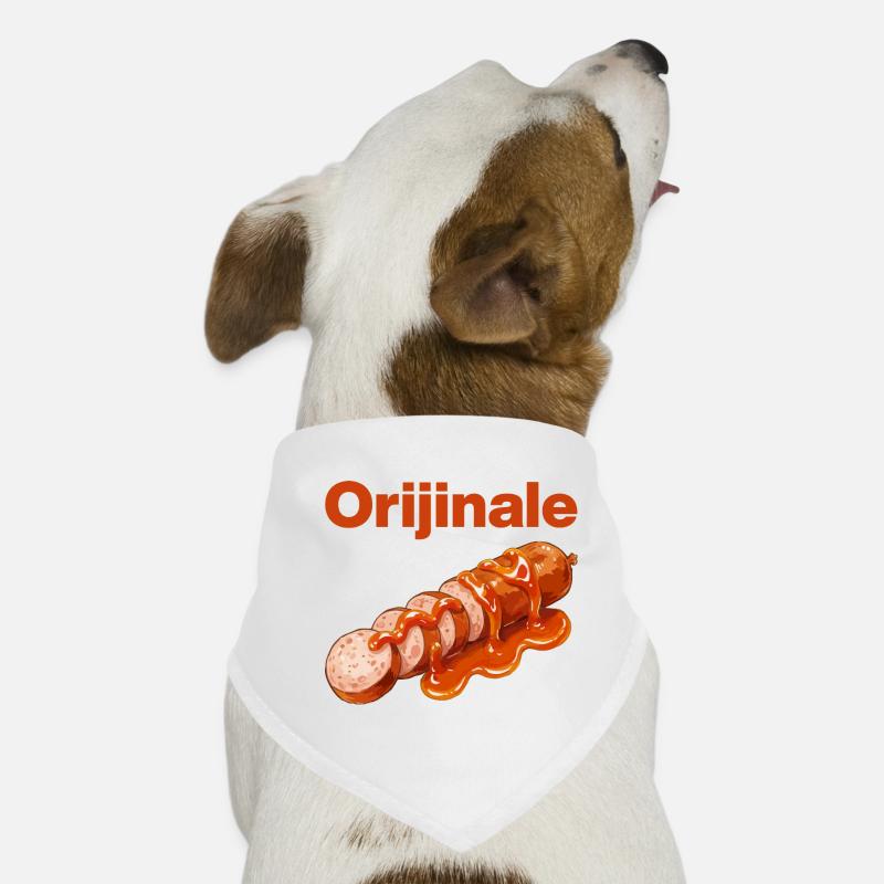 ORIJINALE CURRYWURST! Hunde-Bandana
