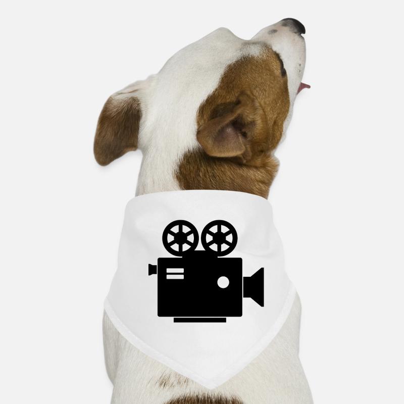 Caméra de cinéma Bandana pour chien