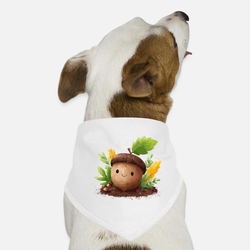 Ami du gland d’automne et mignon Bandana pour chien