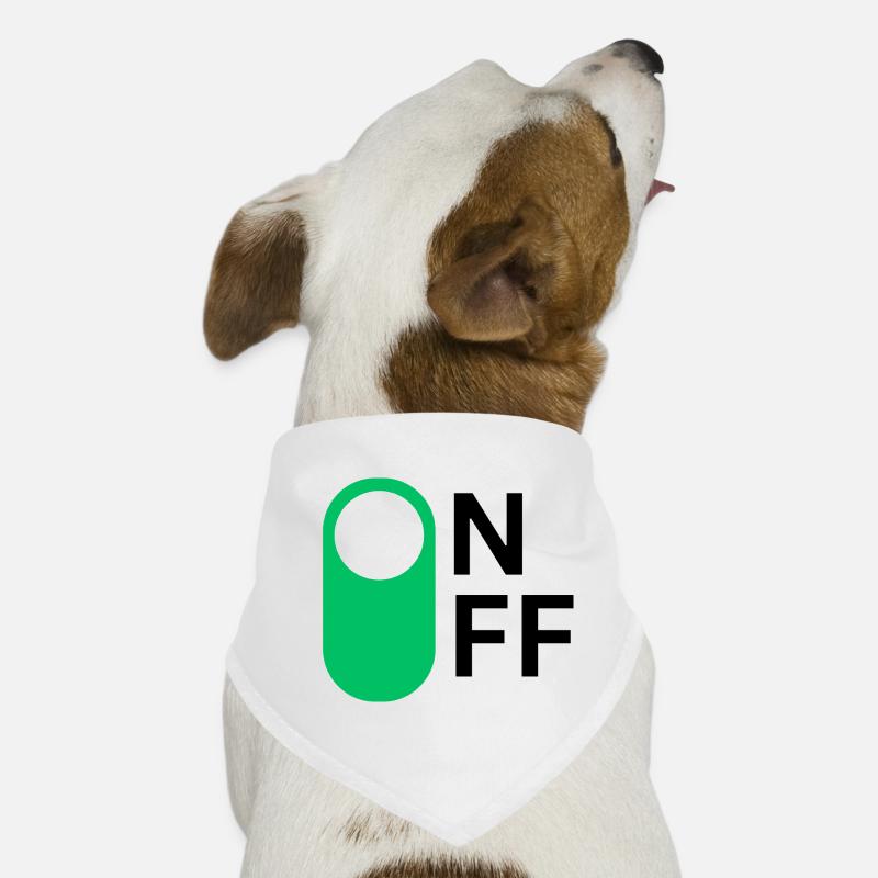 Mode ON/OFF Bandana pour chien