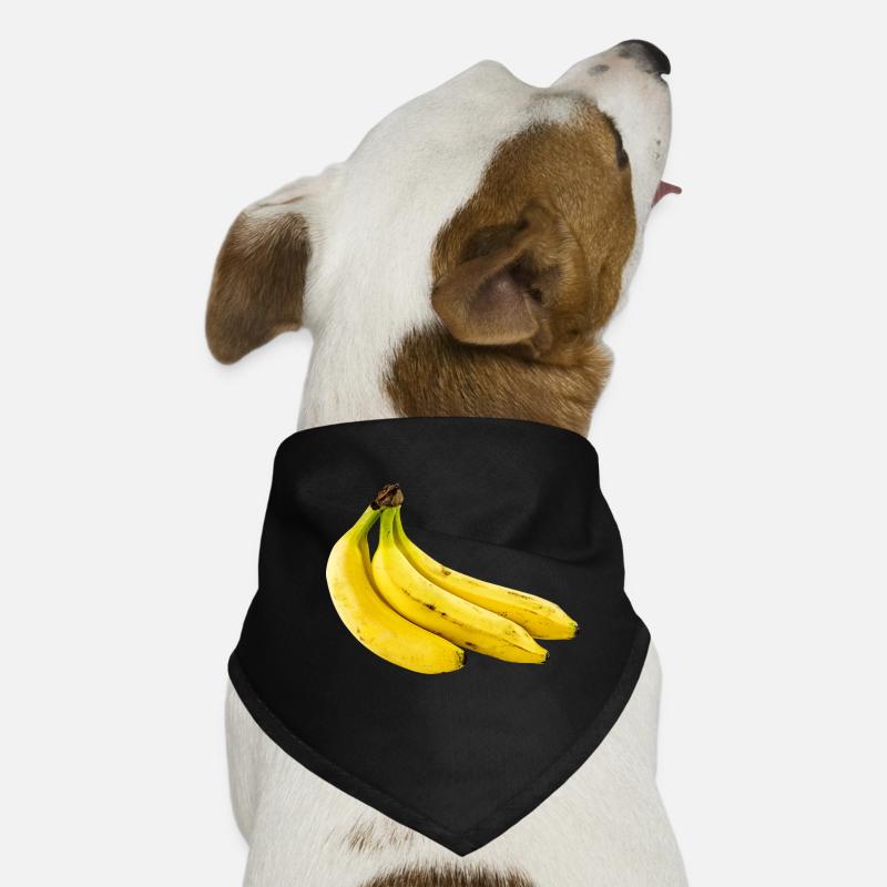 Banane Hunde-Bandana