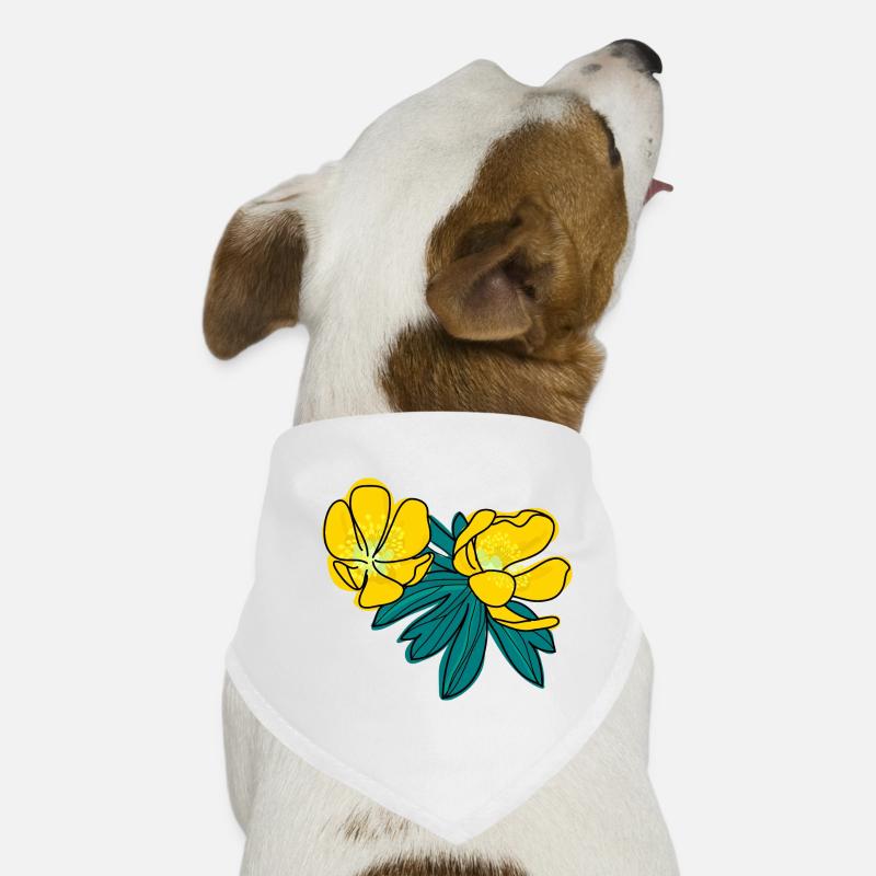 Winter Aconite Hunde-Bandana