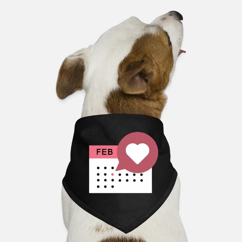 Calendrier du cœur Bandana pour chien