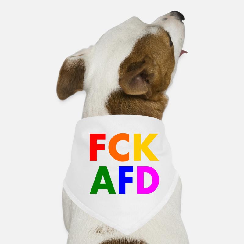 Fck afd Hunde-Bandana