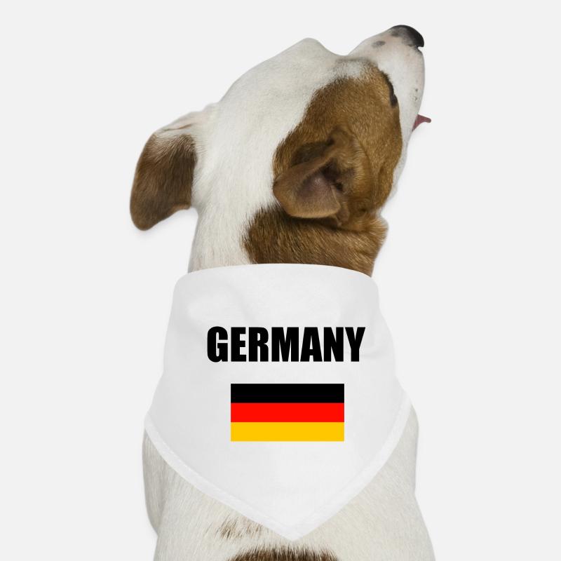 Germany with flag design Dog Bandana