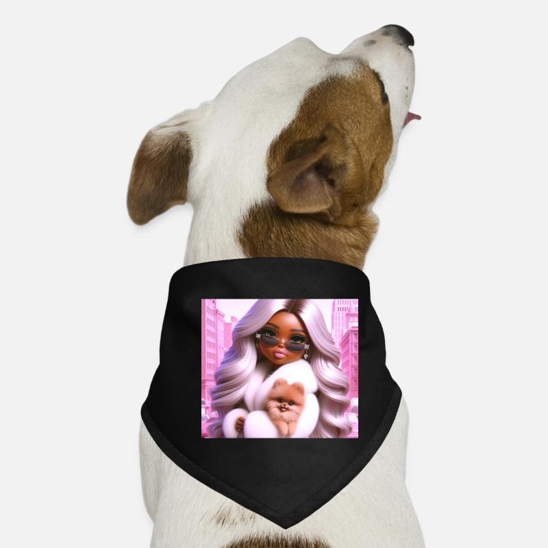 Dame Bandana pour chien