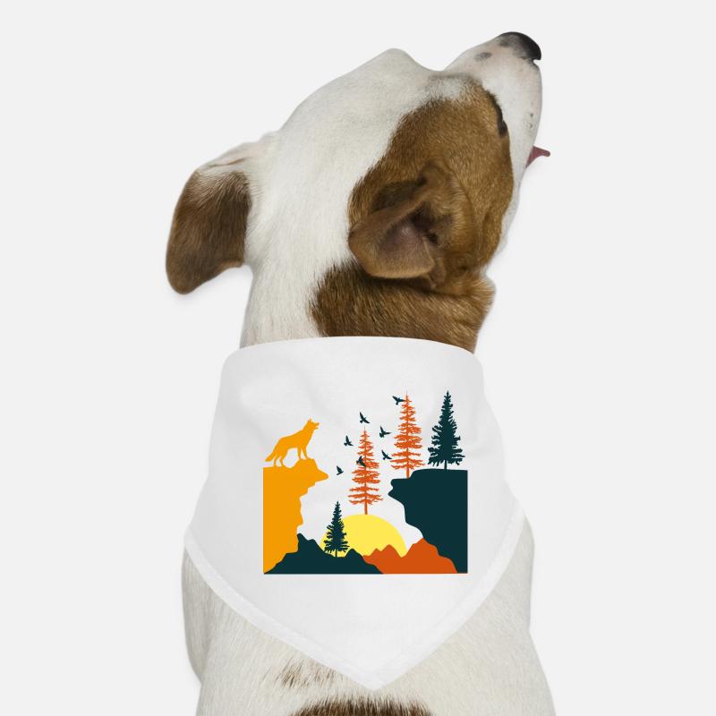 Nature's Untouched Paradise Dog Bandana