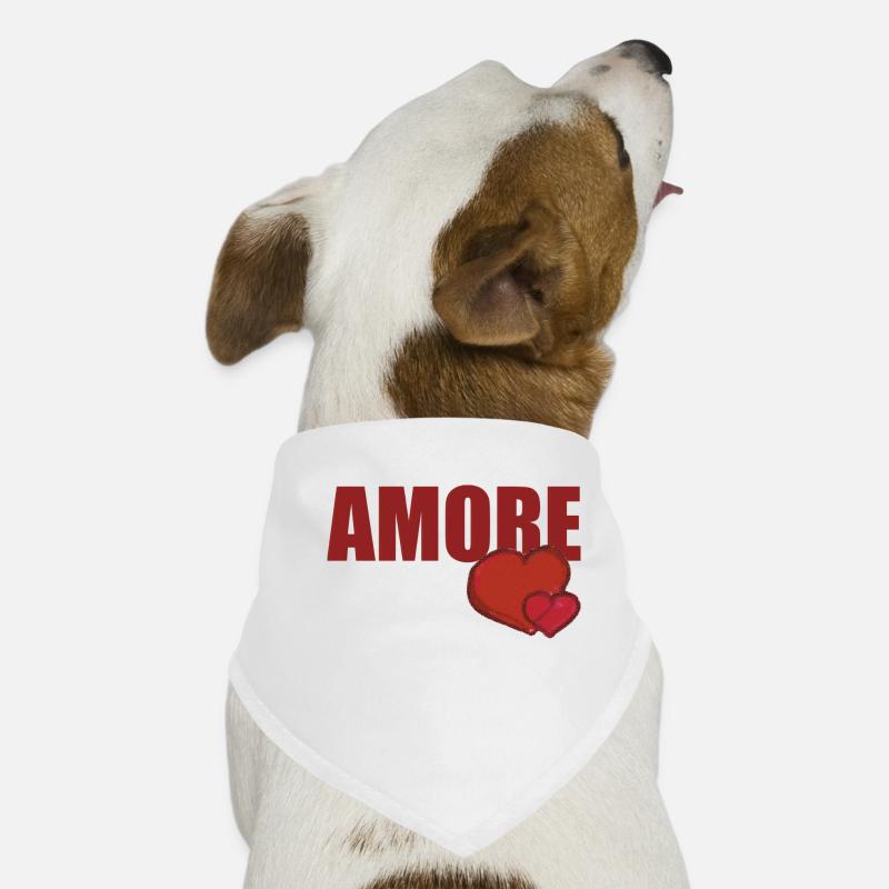 AMORE WITH HEART Dog Bandana