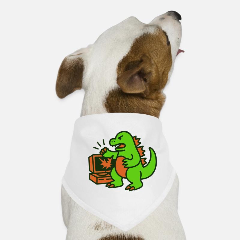 Dragon vs ordinateur Bandana pour chien