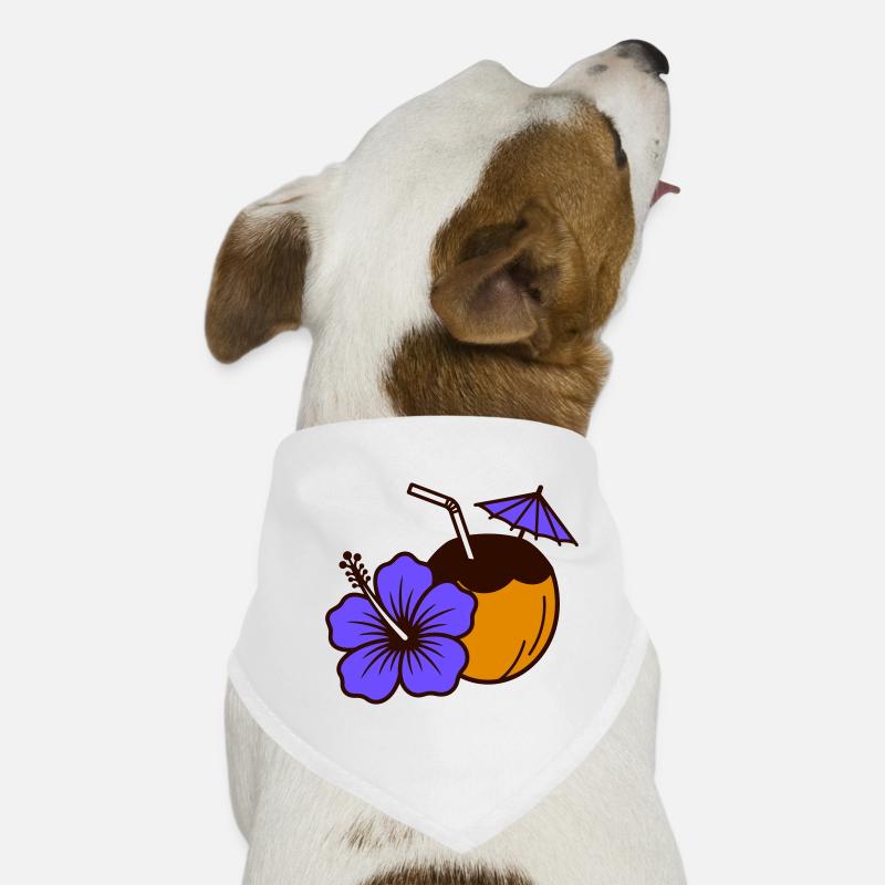 Hawaï Bandana pour chien