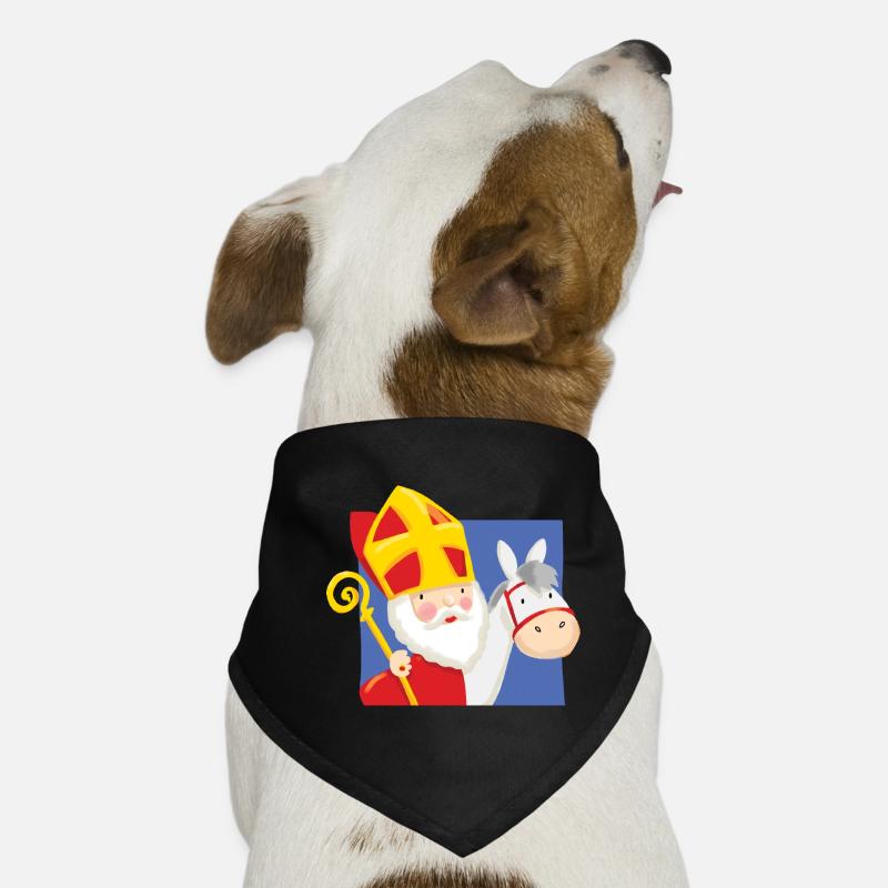 Sinterklaas op Schimmel Dog Bandana