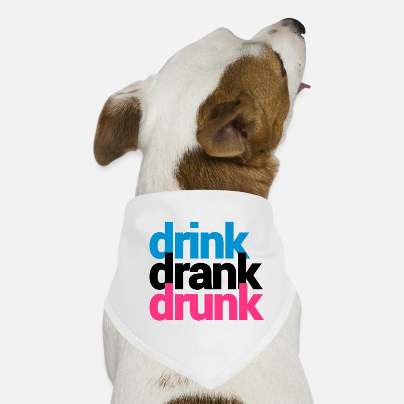 drink drank drunk Dog Bandana