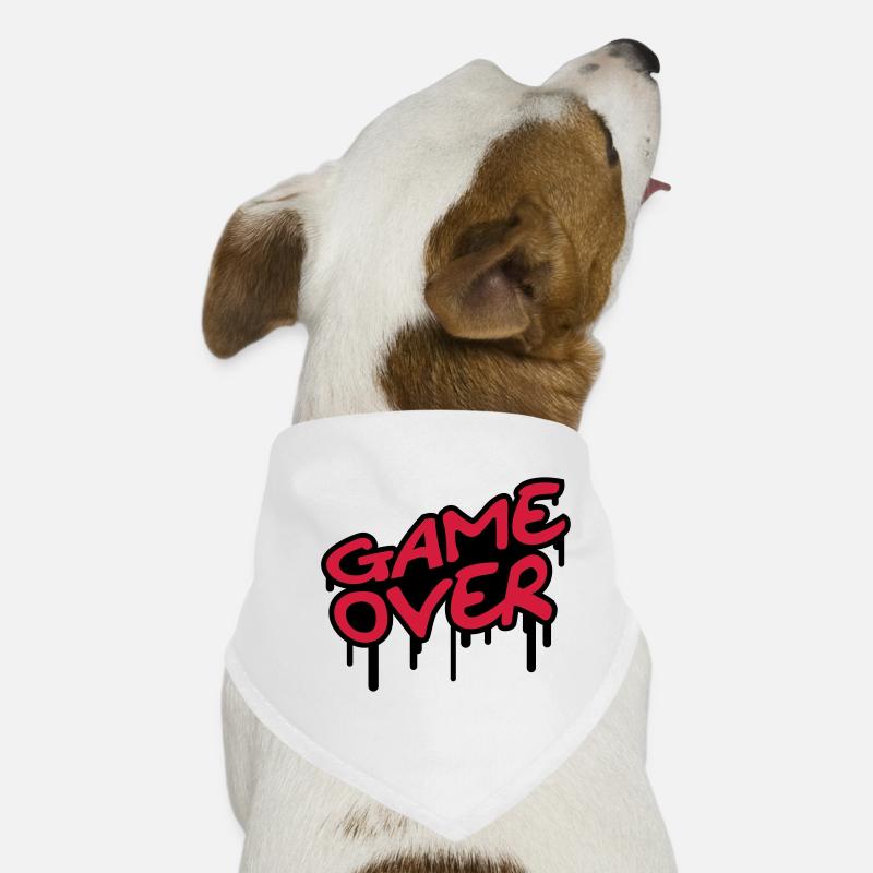 Game Over Bandana pour chien
