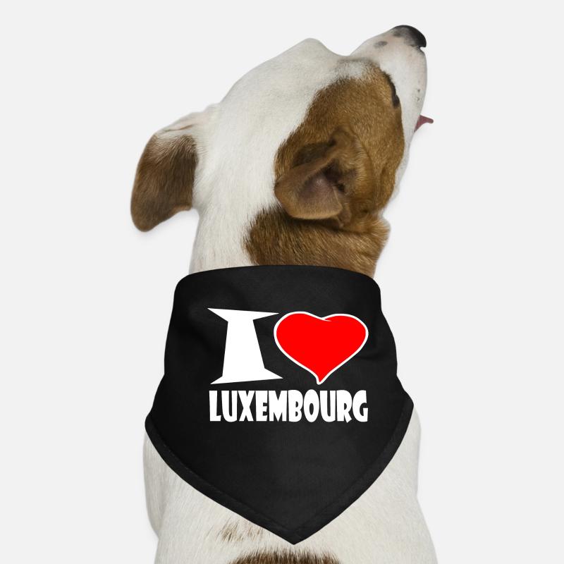 Luxembourg Bandana pour chien