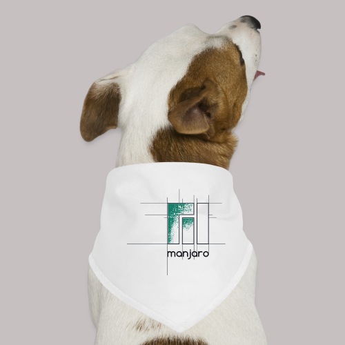 Projekt logo Manjaro - Bandana dla psa
